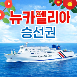(부산 출발) 후쿠오카  여행 뉴카멜리아 배편  카멜리아호 예약 왕복 승선권